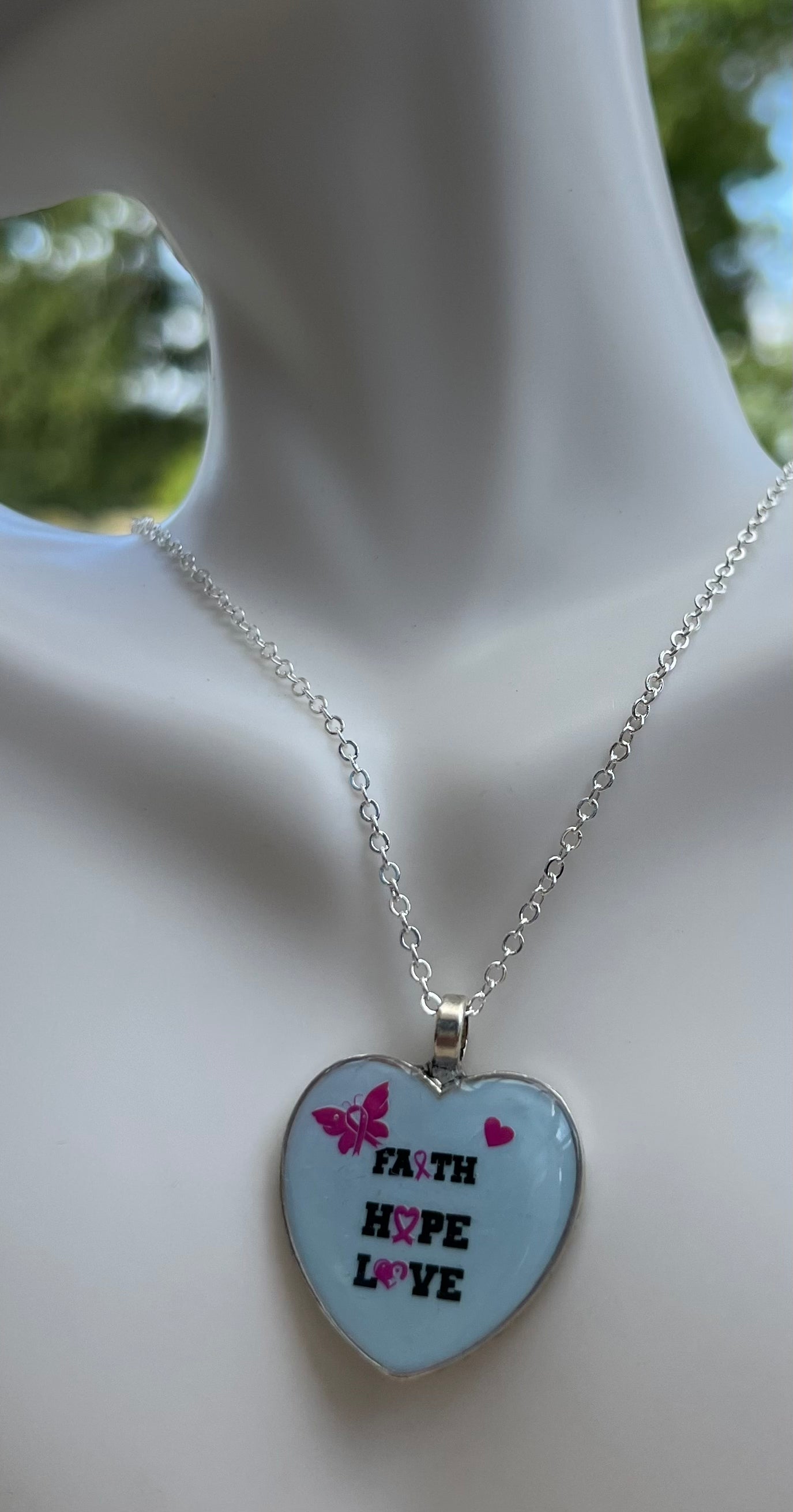 Necklace-Breast Cancer Awareness