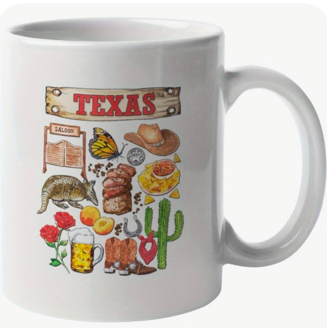 Texas coffee mug