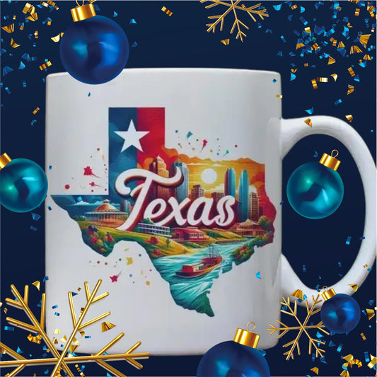 Texas coffee mug