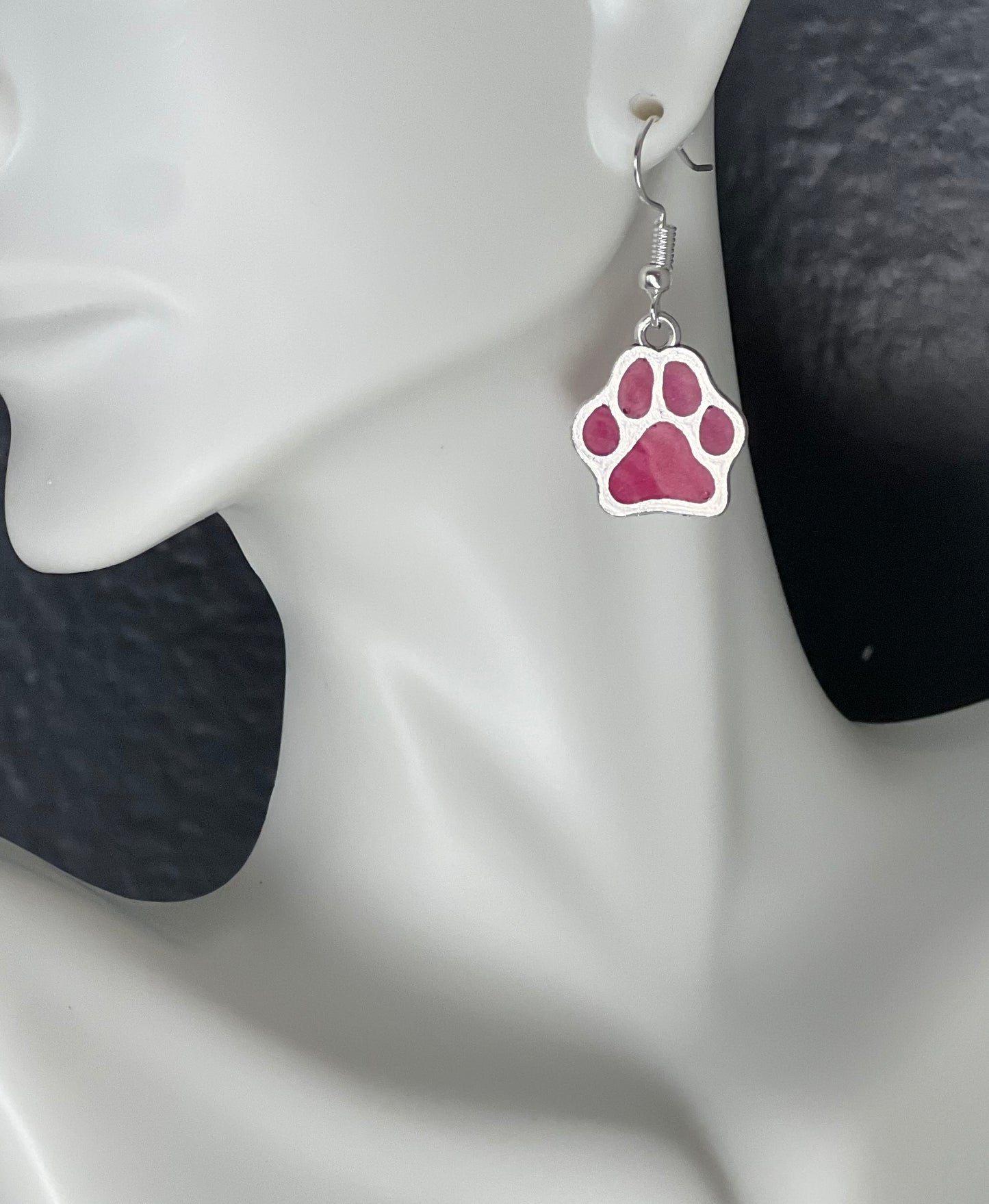 Earrings-paw print