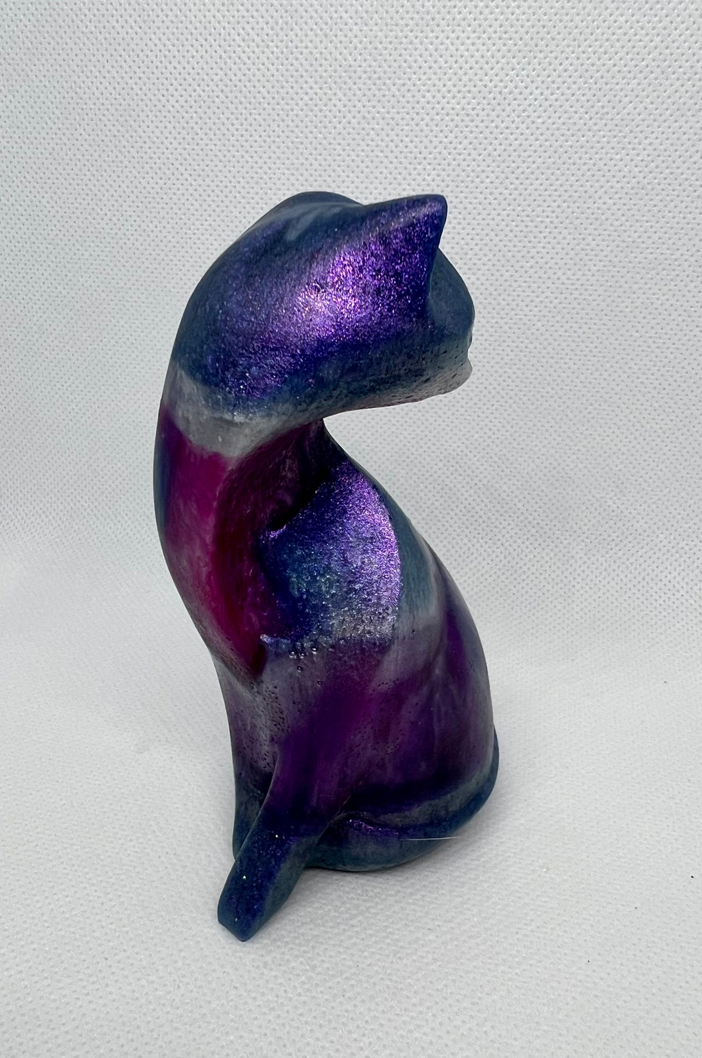 Cat Sculpture-Epoxy Resin