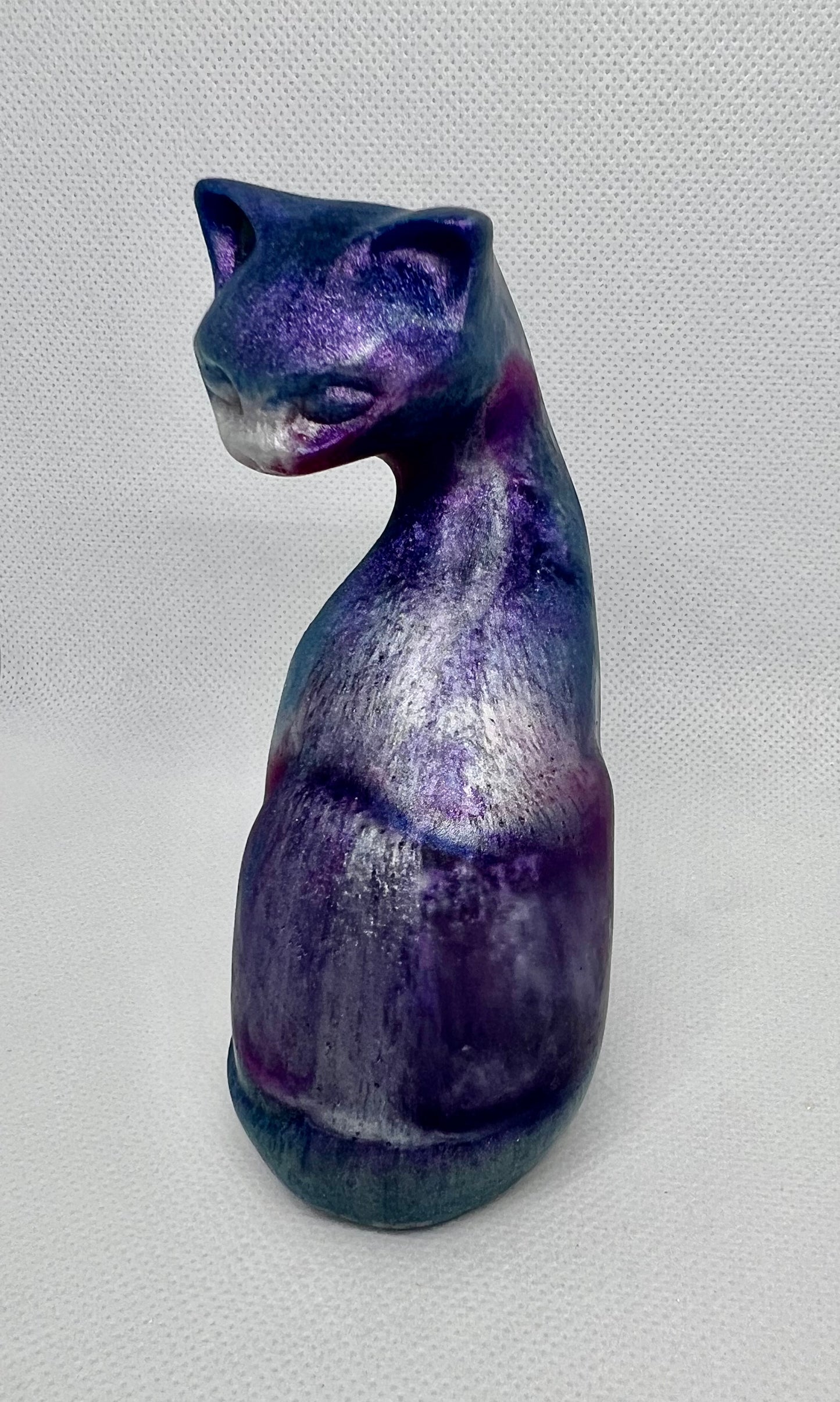 Cat Sculpture-Epoxy Resin