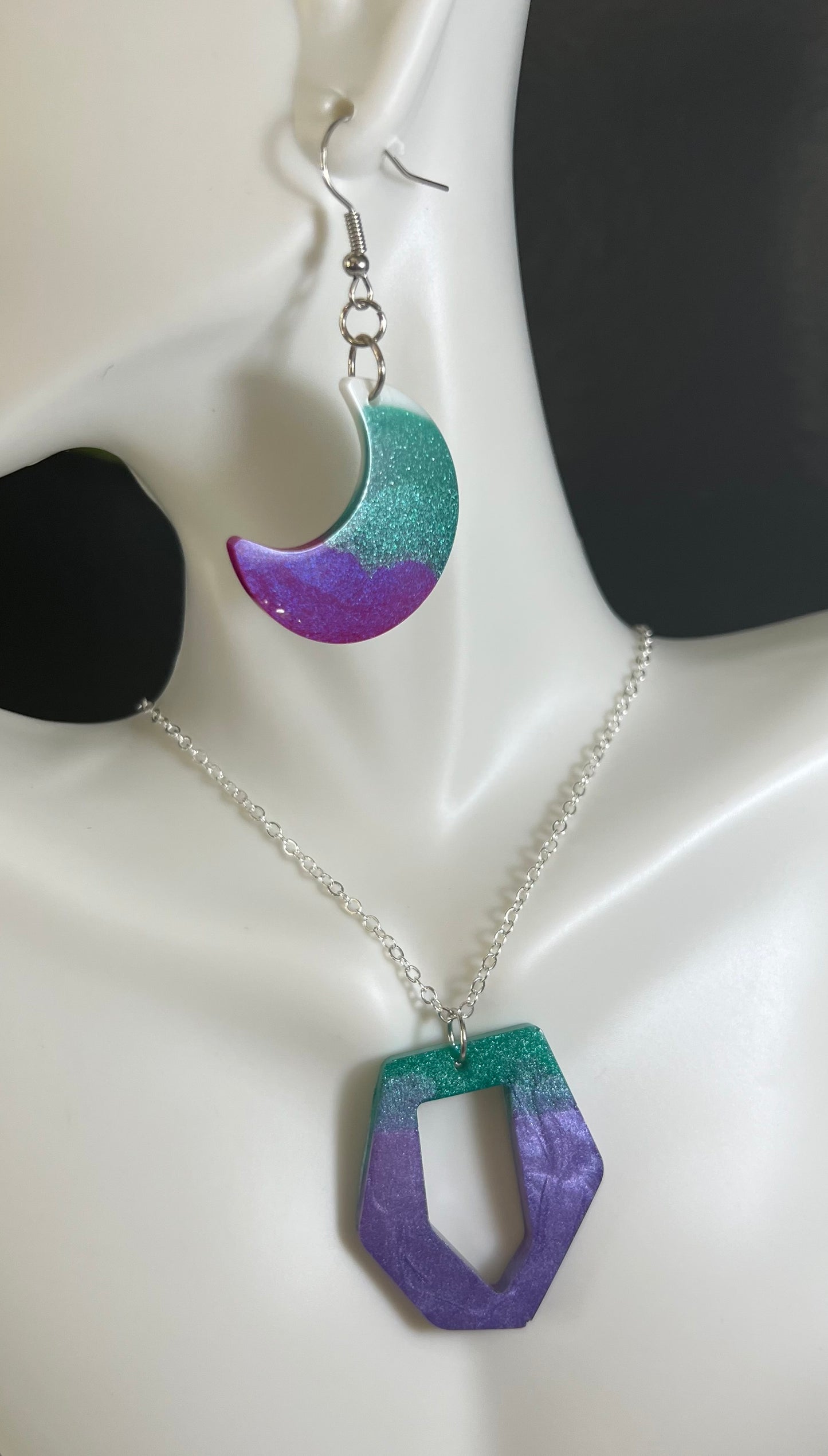 Earrings-Half moon shaped