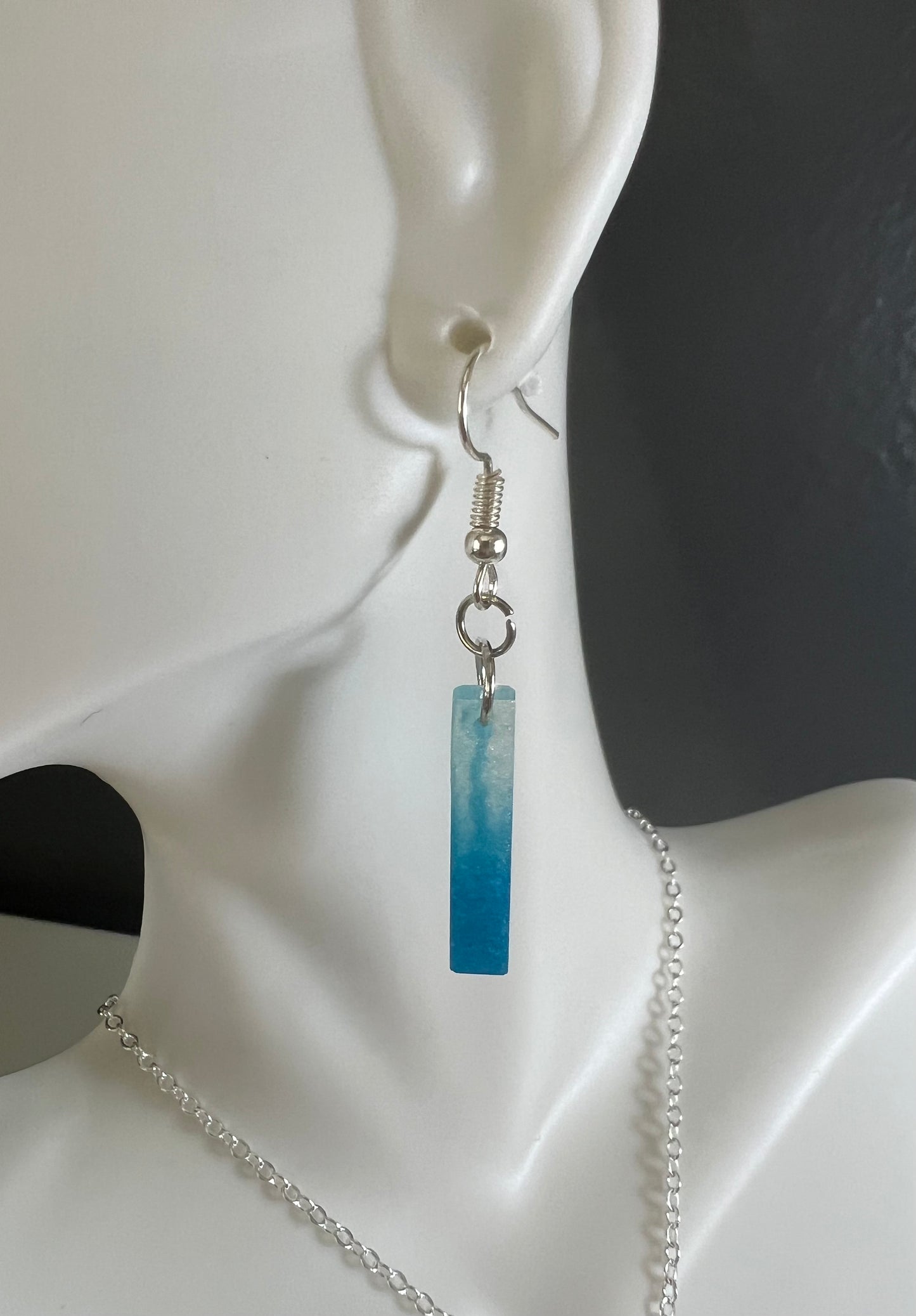 Earrings-Blue