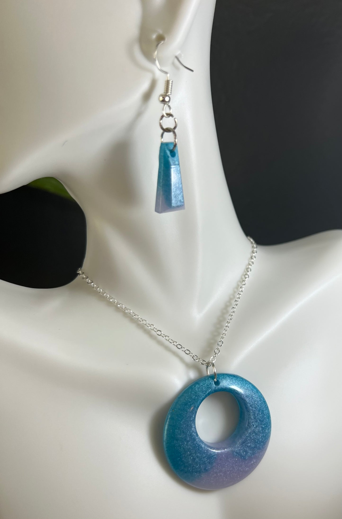 Earrings-Blue