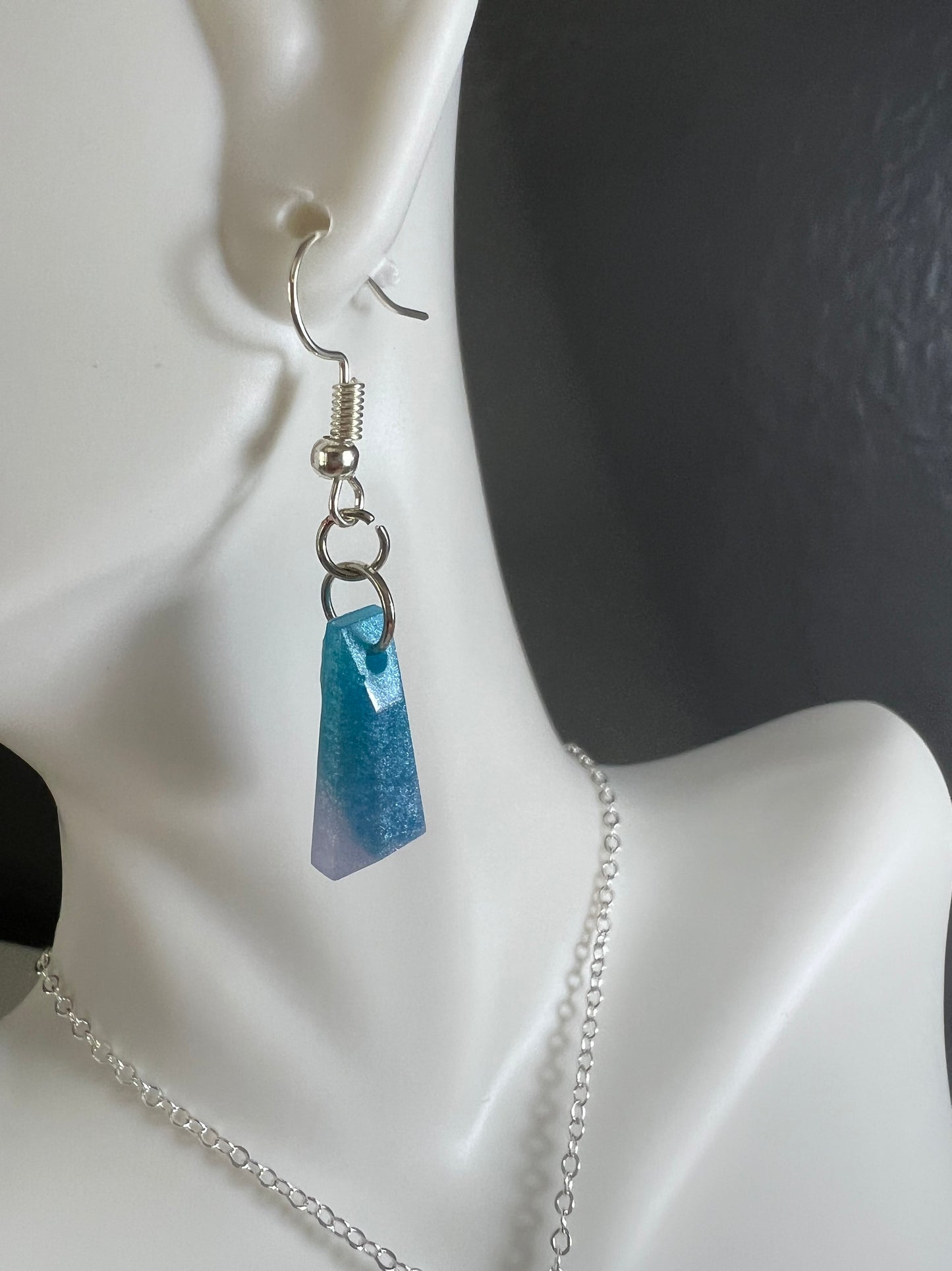 Earrings-Blue