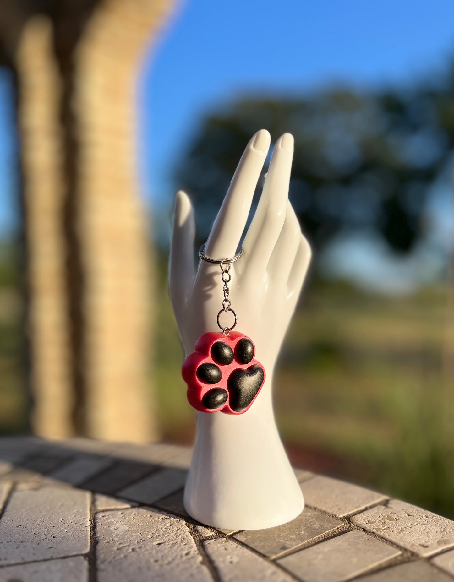 Keychain-Georgia Dawgs