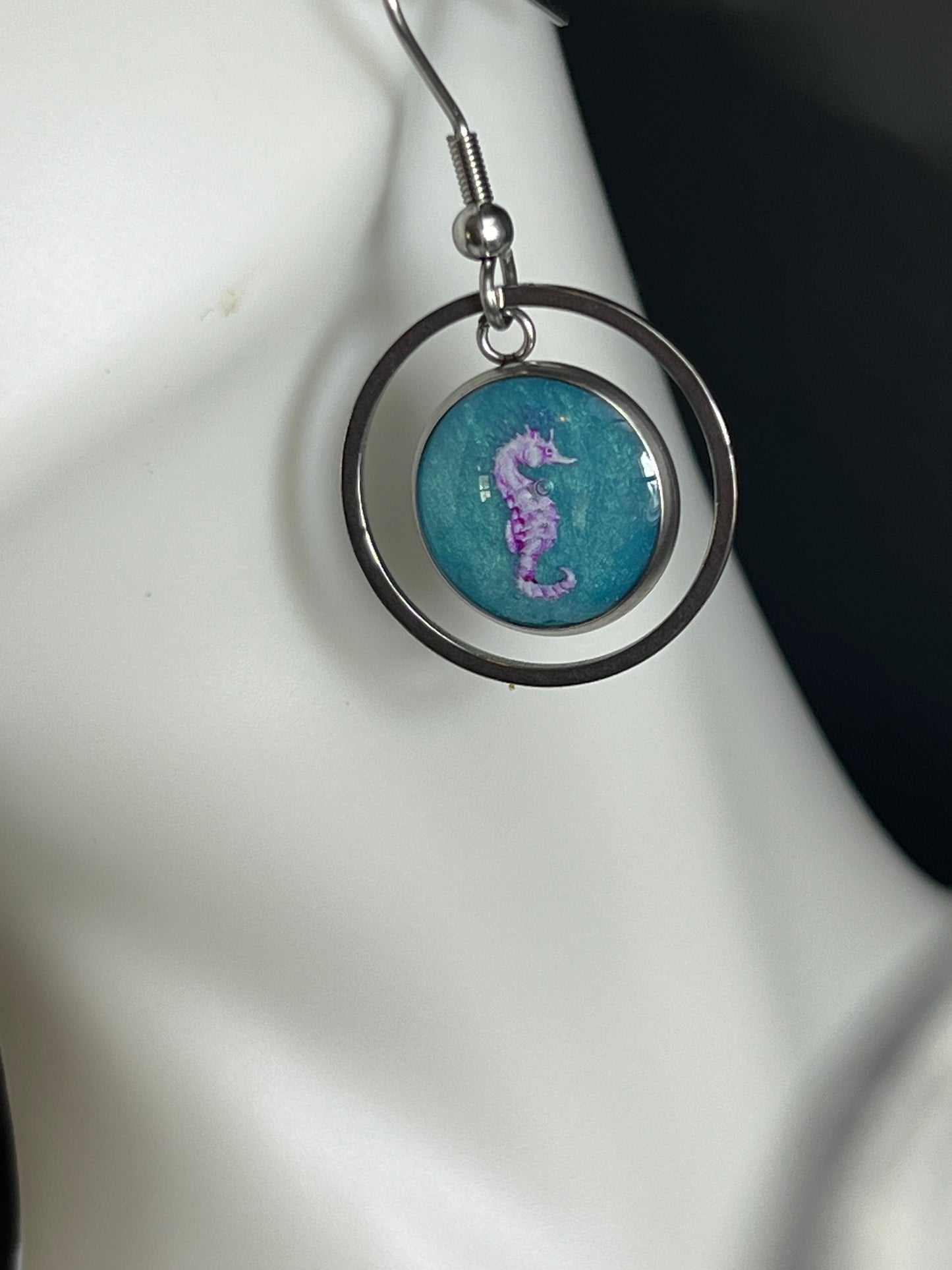 Earrings-Seahorse