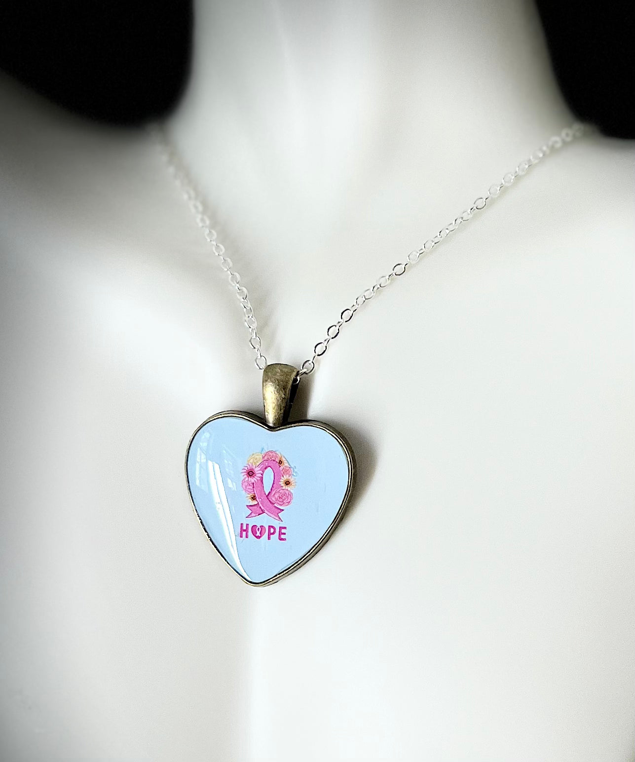 Necklace-Breast Cancer Awareness
