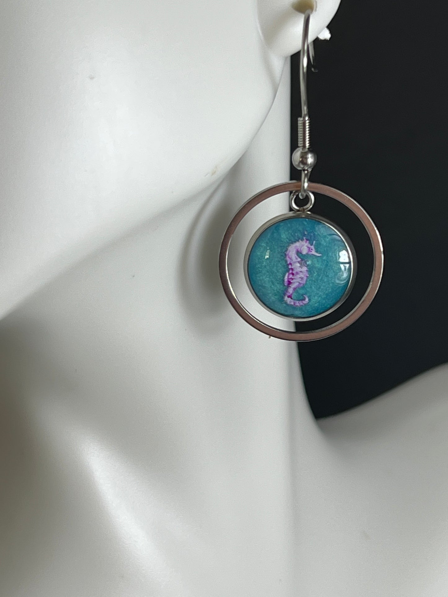 Earrings-Seahorse