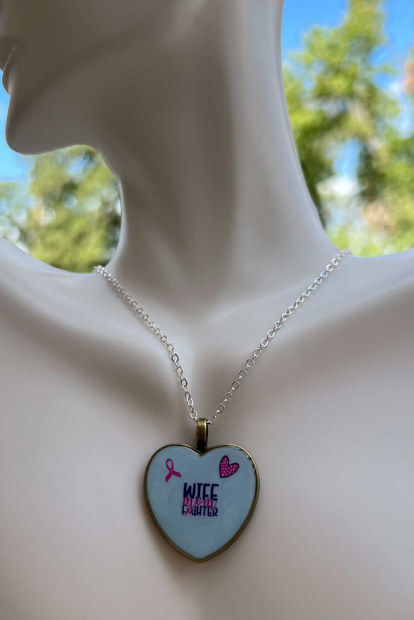 Necklace-Breast Cancer Awareness