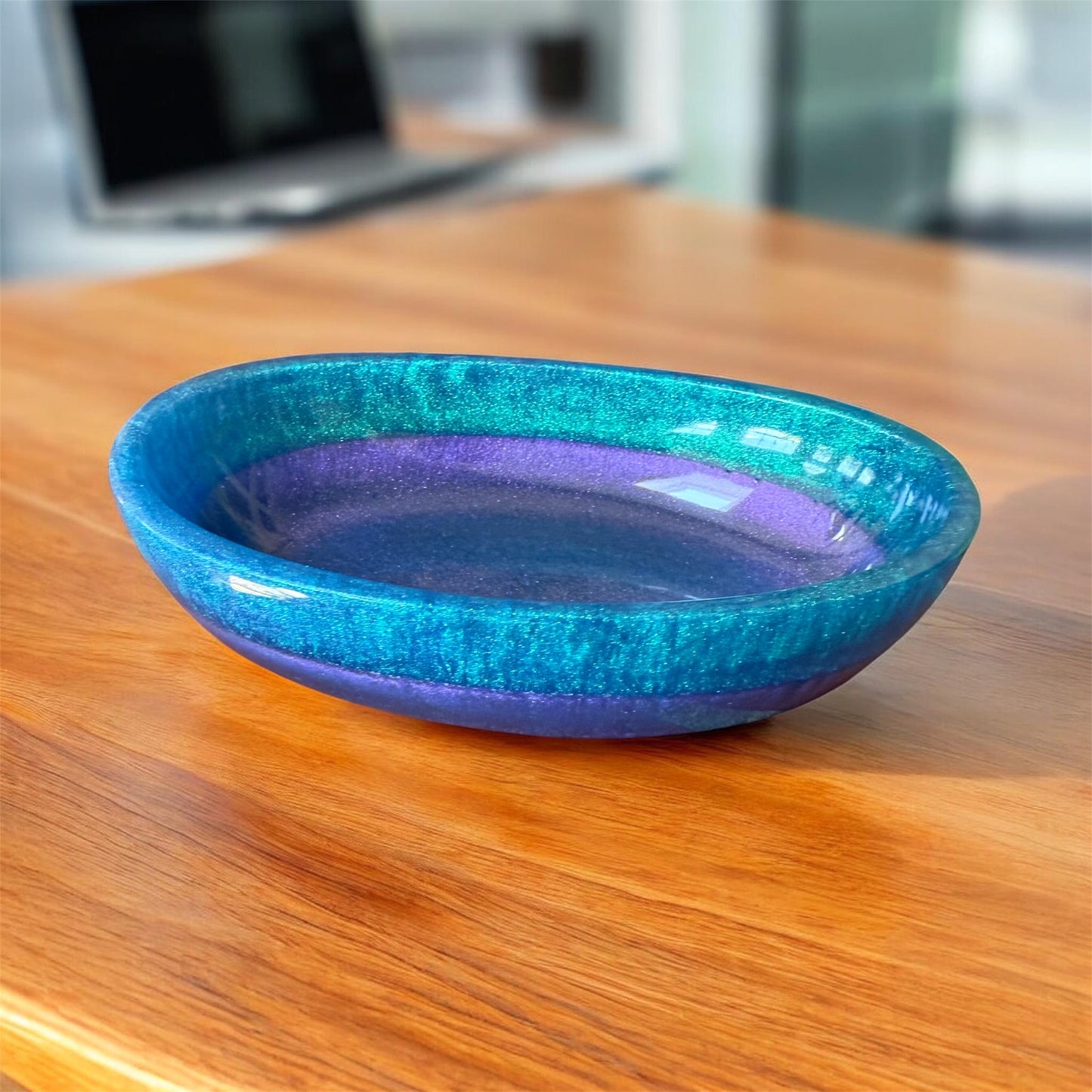Green and Purple dish