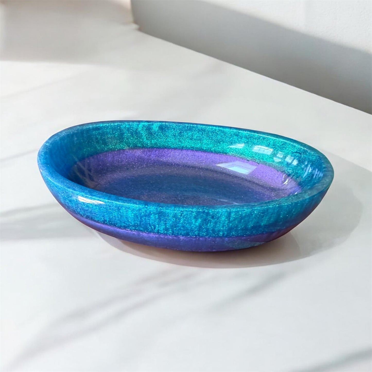 Green and Purple dish