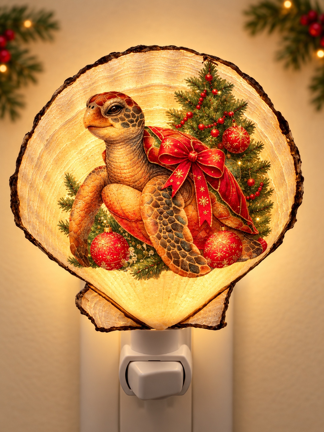 Turtle Sea Shell Nightlight