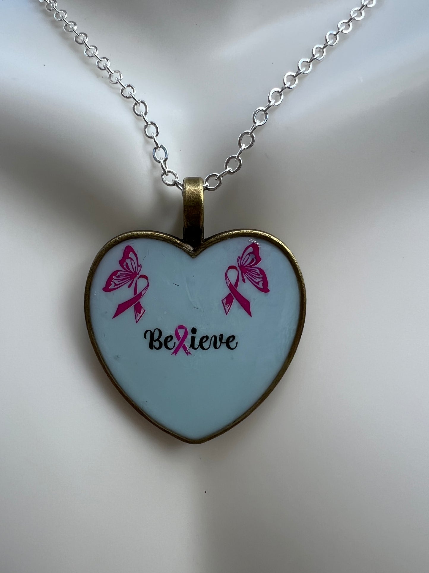 Necklace-Breast Cancer Awareness