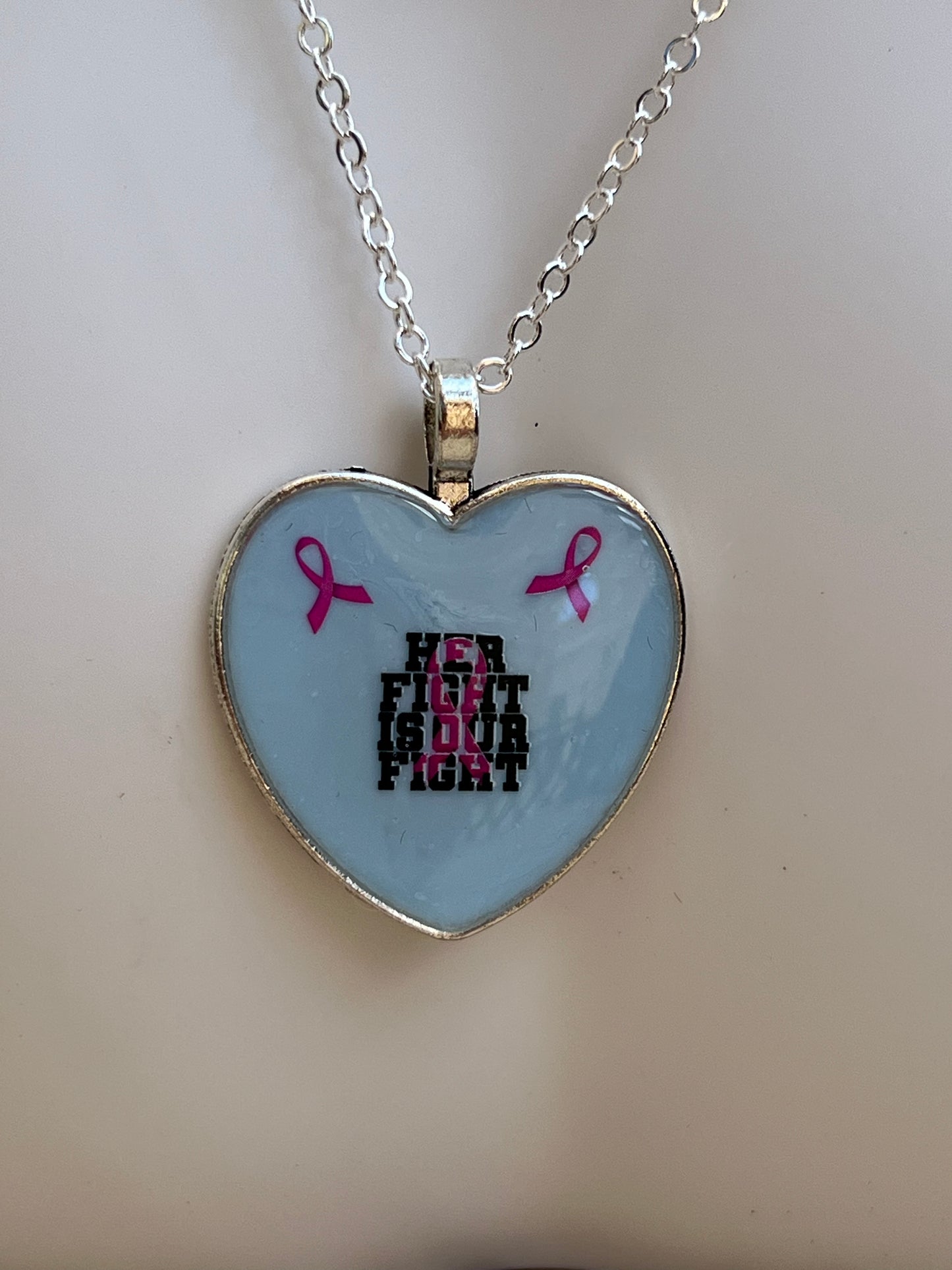 Necklace-Breast Cancer Awareness