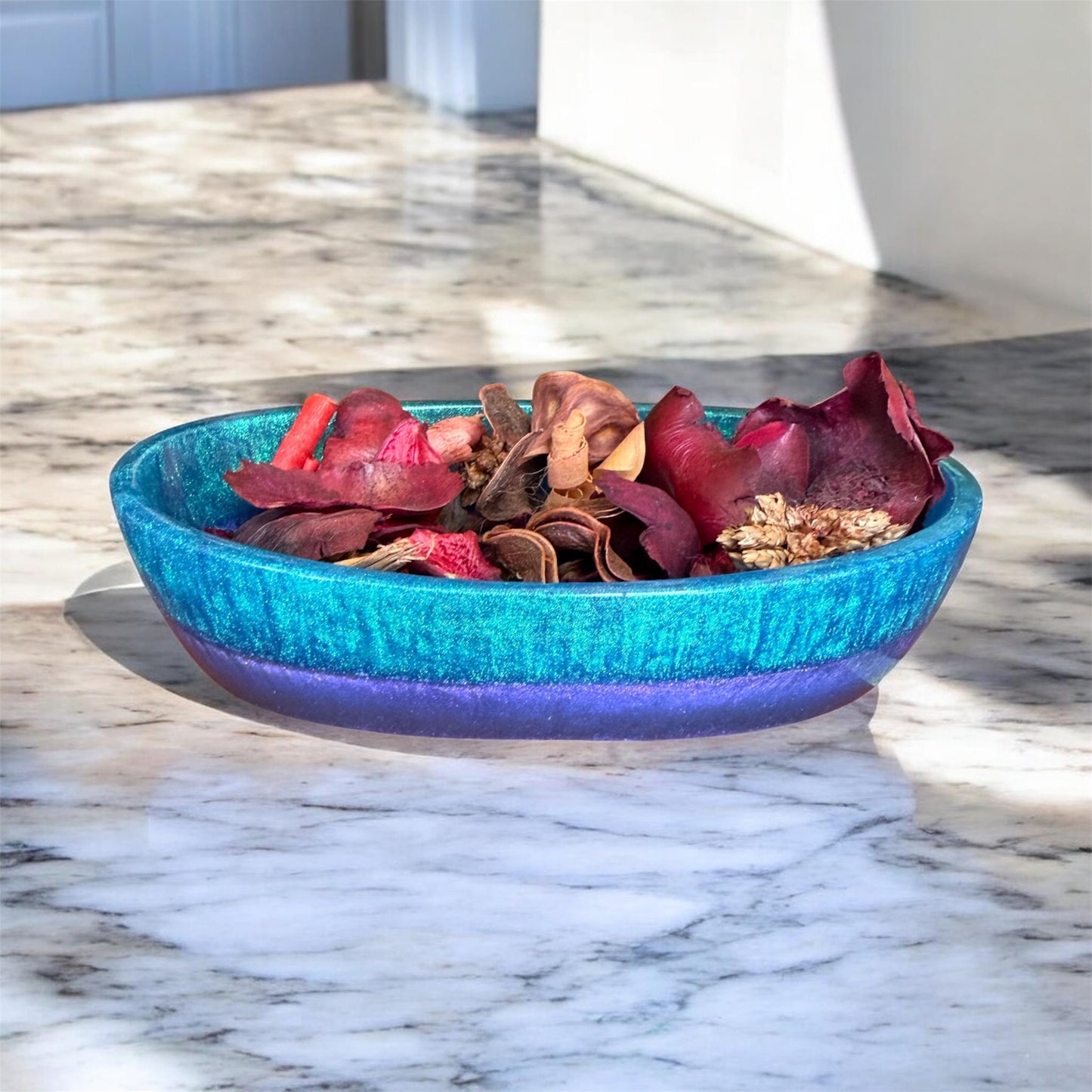 Green and Purple dish