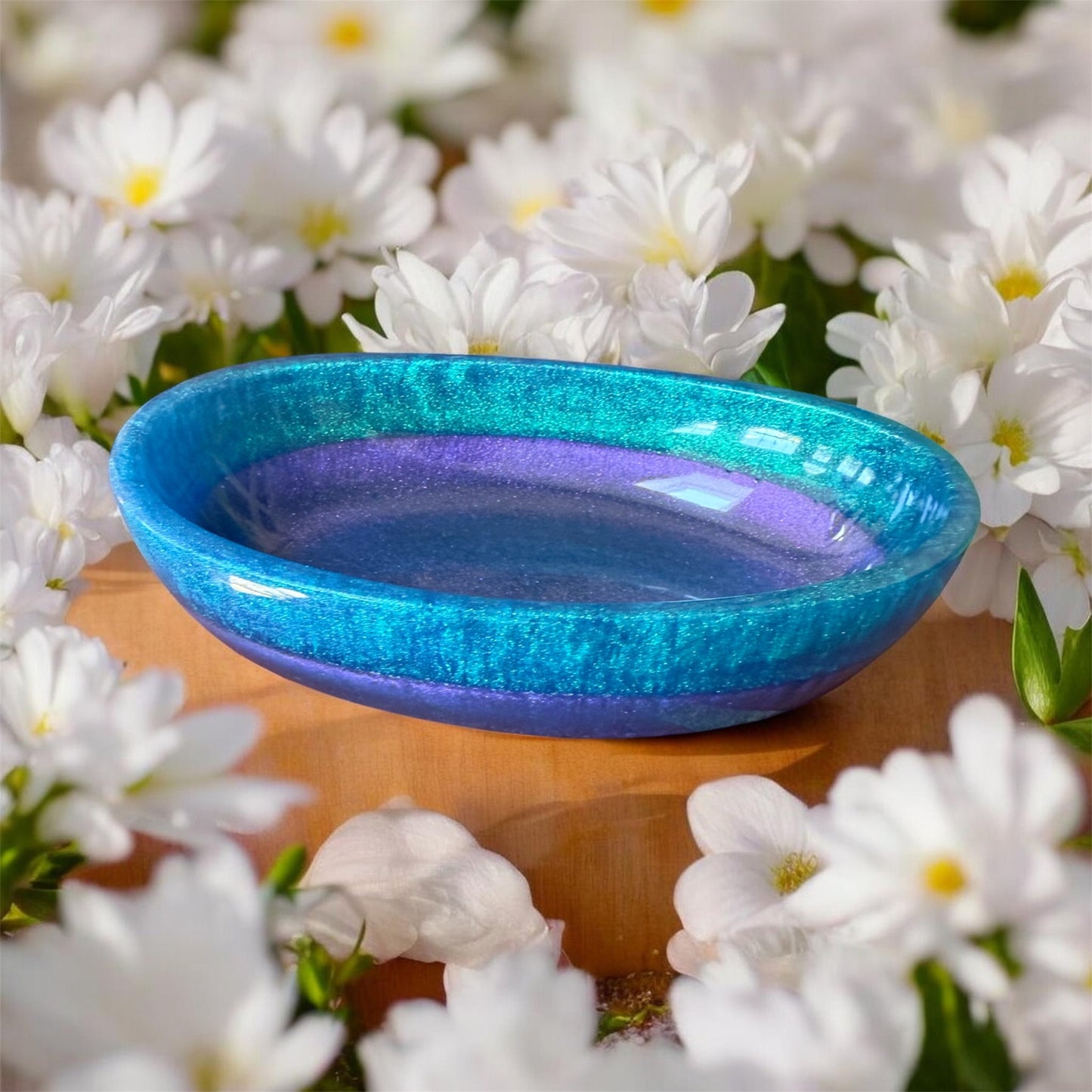 Green and Purple dish