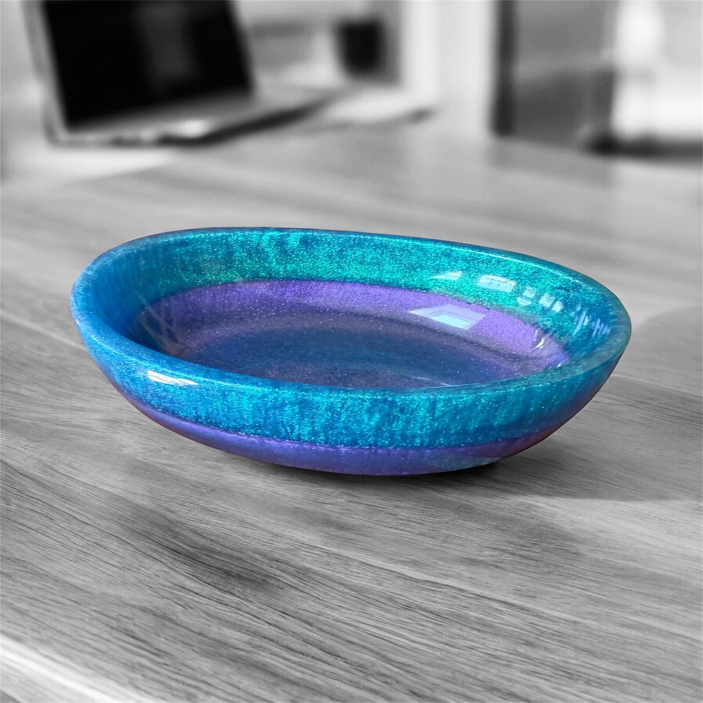 Green and Purple dish