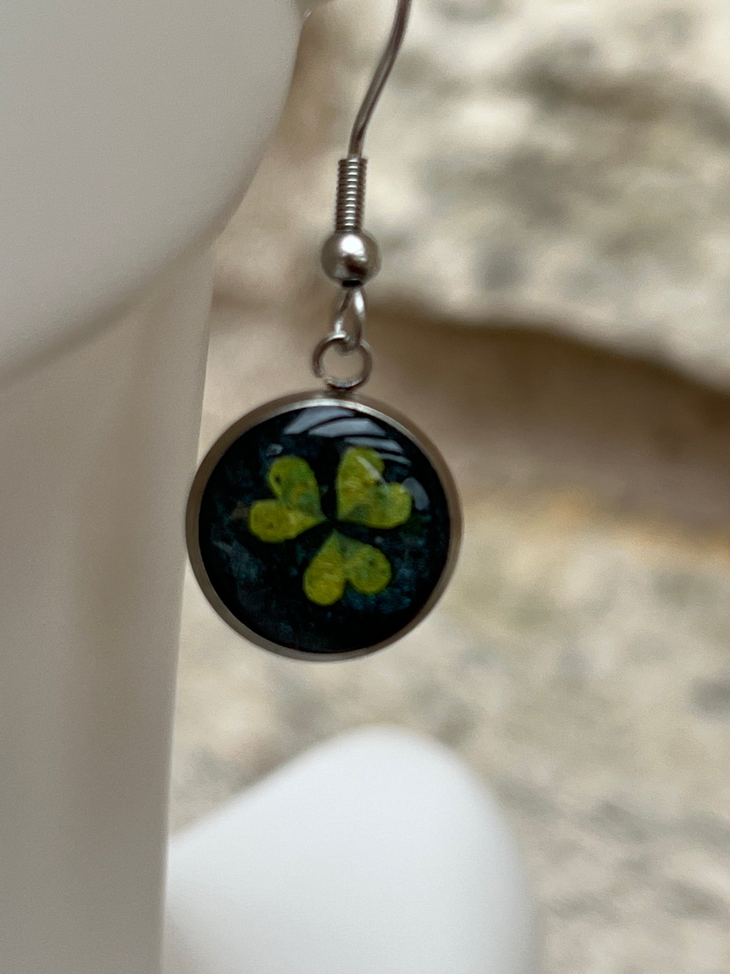 Three Leaf Clover Earrings