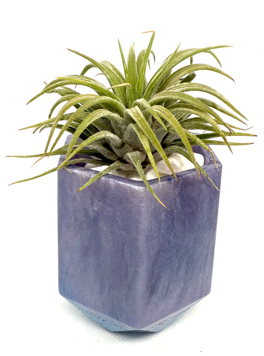 Marble Epoxy Plant Holder Vase