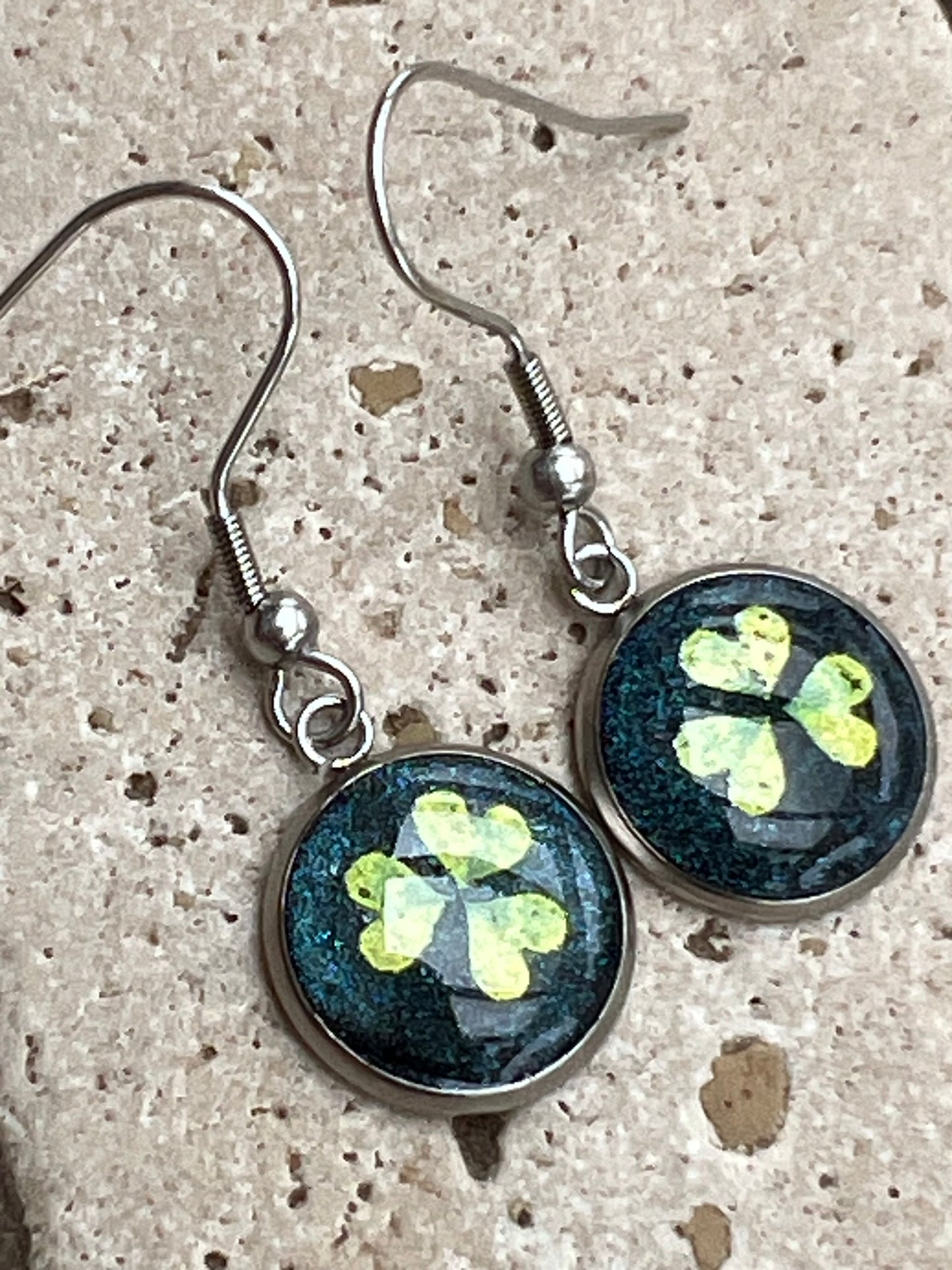 Three Leaf Clover Earrings