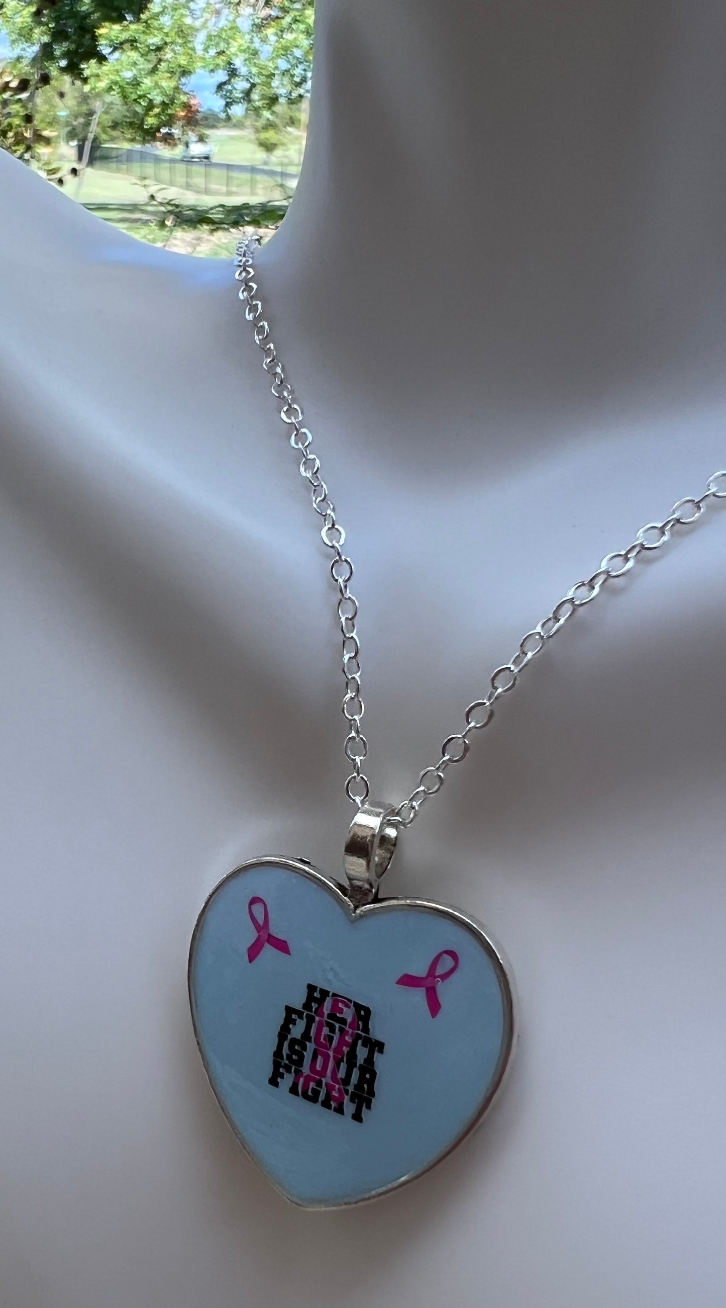 Necklace-Breast Cancer Awareness
