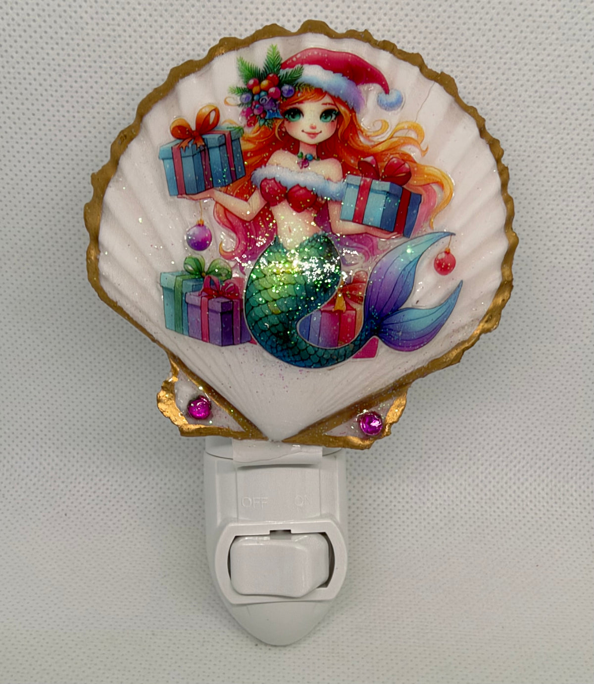 Mermaid Sea Shell Nightlight