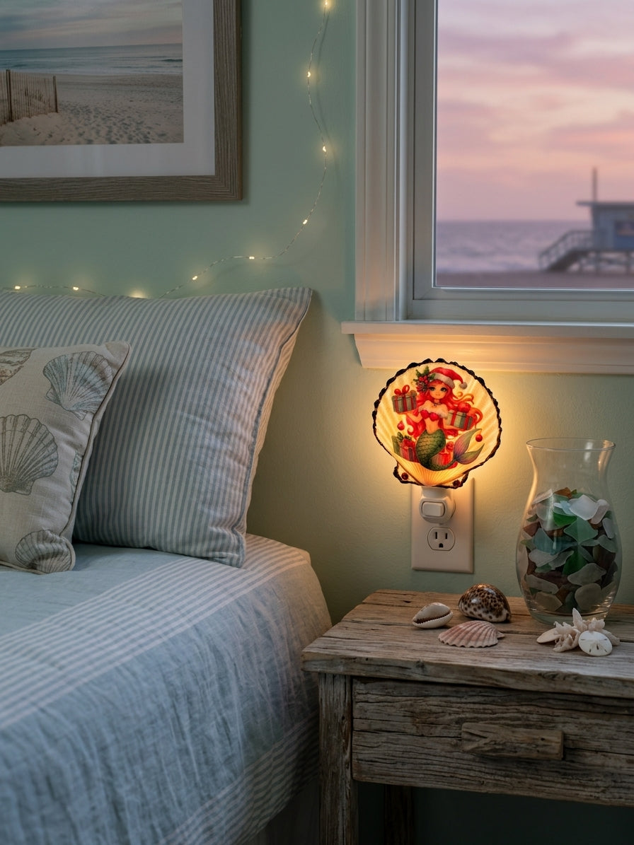 Mermaid Sea Shell Nightlight
