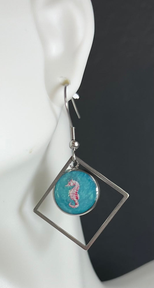 Earrings-Seahorse