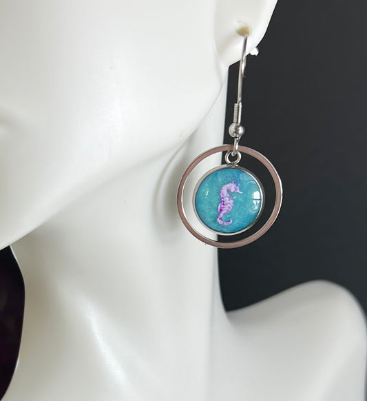 Earrings-Seahorse